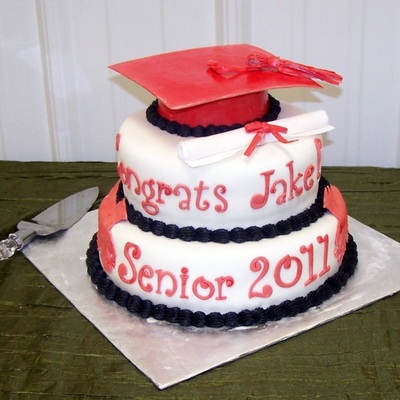 My Son's Graduation Cake
