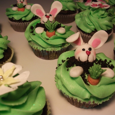 Easter Cupcakes - Kinder