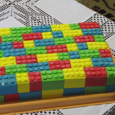 Lego Birthday Cake