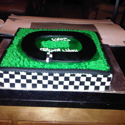 Nascar Cake