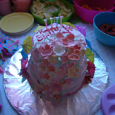 Plumeria Cake