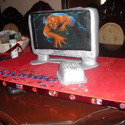 Spider Man Cake Tv