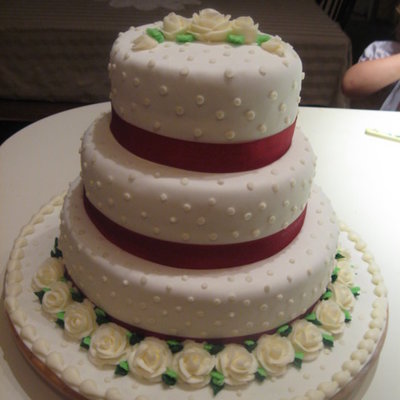 Small Round Wedding Cake