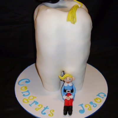 3D Tooth Cake