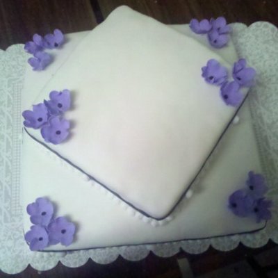 My First Ever Wedding Cake
