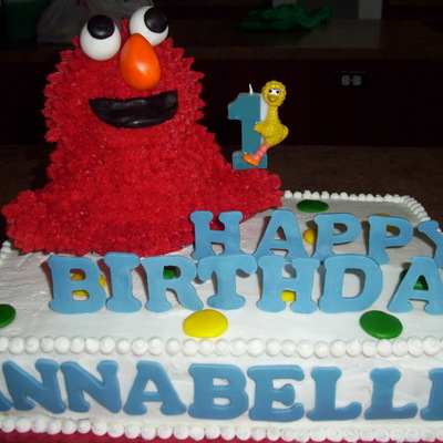 Elmo Cake