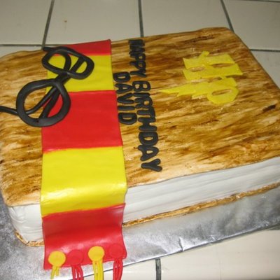 Harry Potter Book Cake