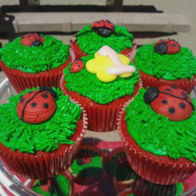 Ladybug Cupcakes