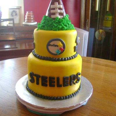 Steeler's Birthday Cake