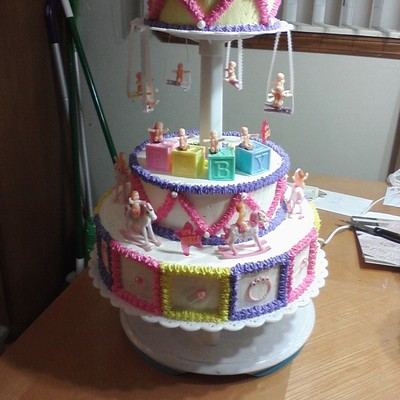 Liz's Babyshower Cake