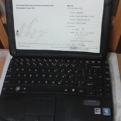 Gerardo Birthday Cake