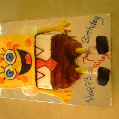 Spongebob Birthday Cake