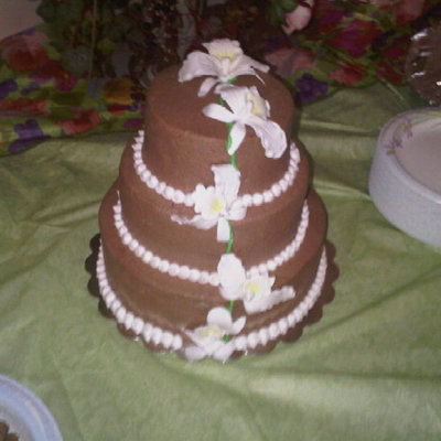 First 3 Tiered Cake!