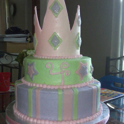 Princess Crown Cake