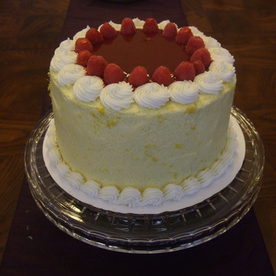 Lemon Raspberry Cake