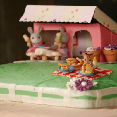 Calico Critters Cake