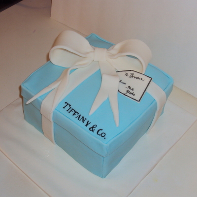 Tiffany & Co. Box Cake