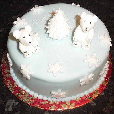 Polar Bear Cake