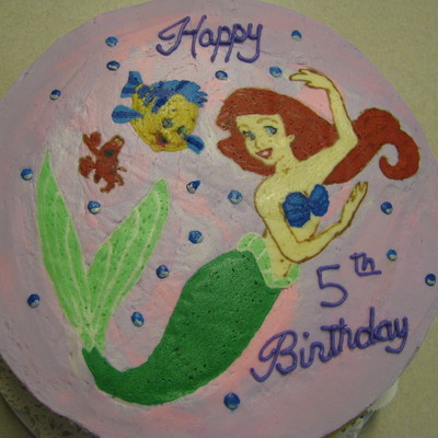 Aeriel Birthday Cake