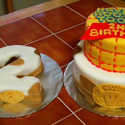 Woody/toy Story Cake