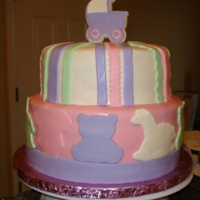It's A Girl-Baby Shower Cake