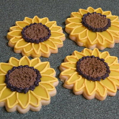 Sunflower Cookies
