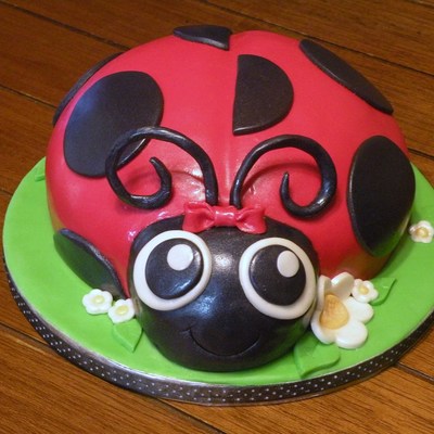 3D Ladybug Cake