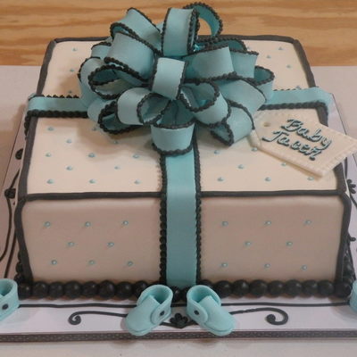 Baby Boy Shower Cake