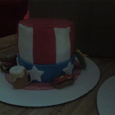 Americana 4Th Of July Cake