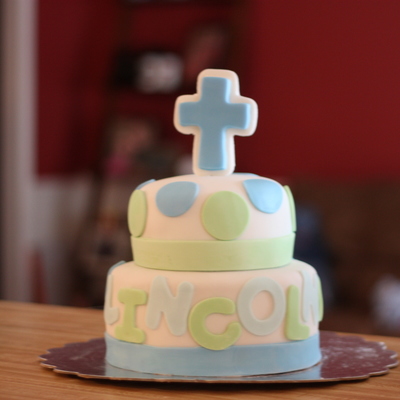 Baby Boy Shower Cake