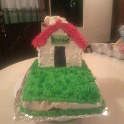 Dog House Cake