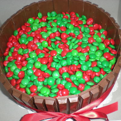 Christmas Barrel Cake