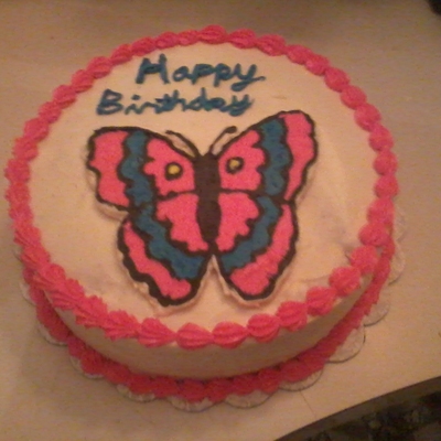 Butterfly Cake