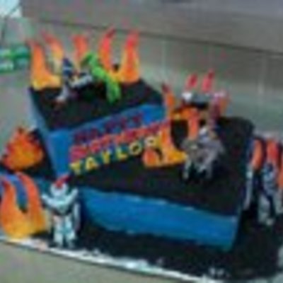 Transformers Cake