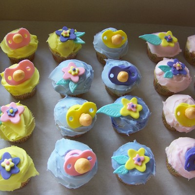 Baby Shower Cupcakes