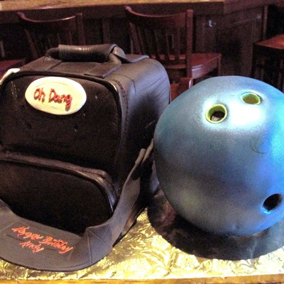 Bowling Ball And Bag