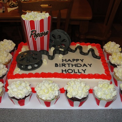 Hollywood Movie Birthday Cake