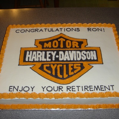 Harley Davidson Cake