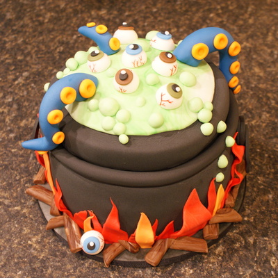 Cauldron Cake