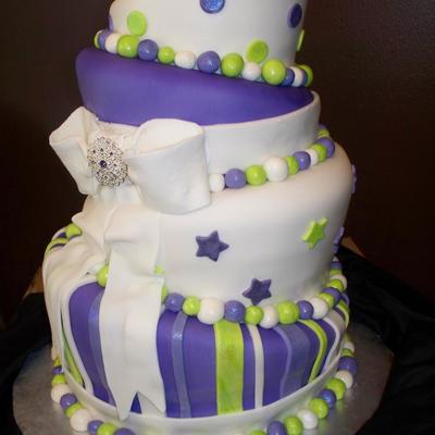 Purple Topsy Turvy