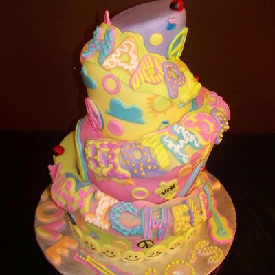 60's Theme Topsy Turvy