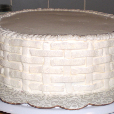 My First Basket Weave!