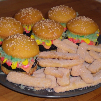 Cheeseburger Cupcakes!