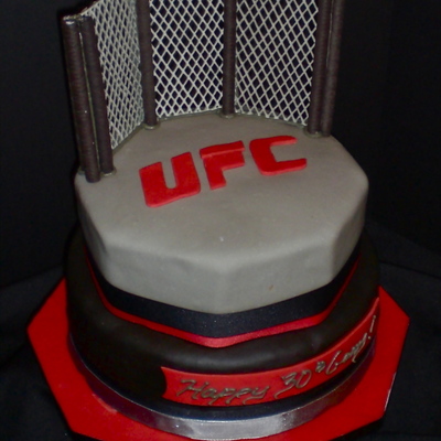 Ufc Birthday Cake