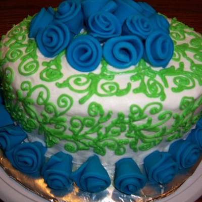 Rolled Fondant Flowers