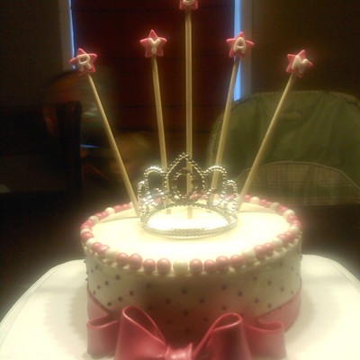 Tiara Birthday Cake