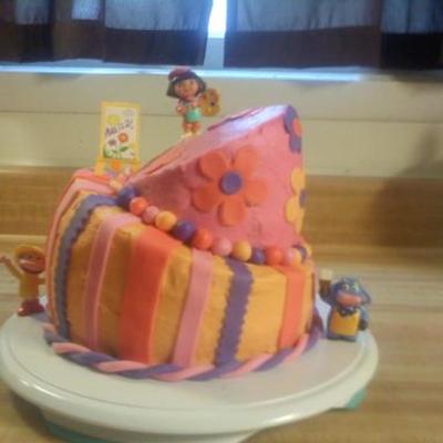 Dora Birthday Cake