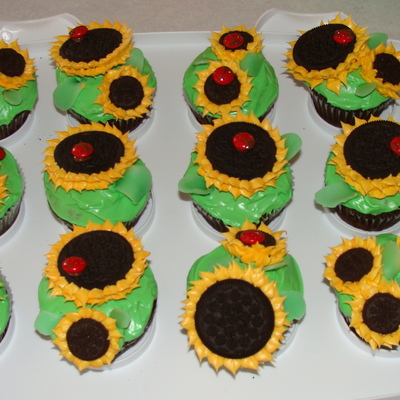 Sunflower Cupcakes