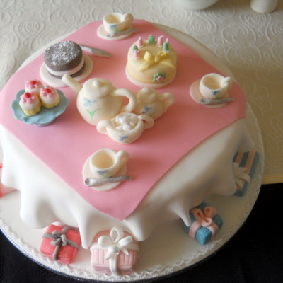 Birthday Cake Tea Party