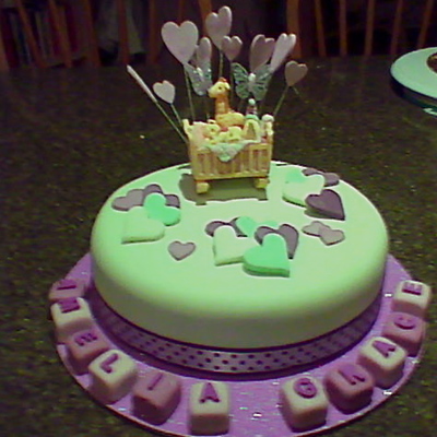 For Milly - My First Attempt At A Fondant Cake